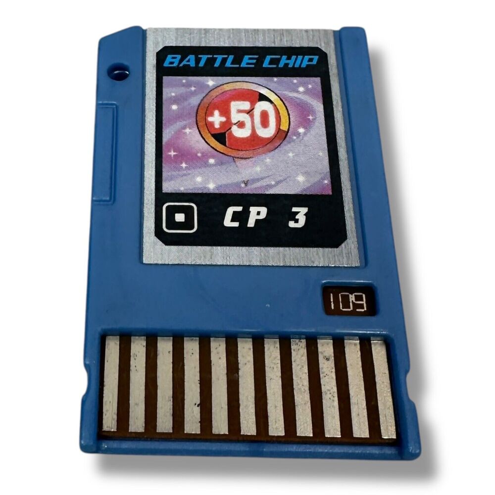 MegaMan Battle Chip CP 3 109 for Mega Man PET‎ 2004 Takara